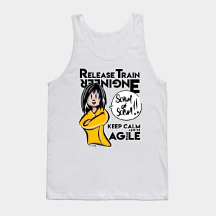 Keep calm an be Release Train Engineer Tank Top